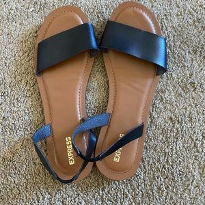 Express sandals NEVER WORN